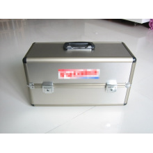Aluminium-Gehäuse &amp; Box mit flachem Aluminium-Panel